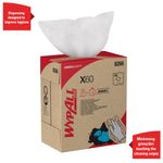 WypAll X60 General Clean Pop-Up Box Cleaning Cloths White (Pack of 10) 8266