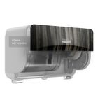 Kimberly Clark ICON Faceplate for 2 Roll Toilet Paper Disp Ebony 58832