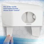 Scott Toilet Tissue 3-Ply x1800 6 Rolls x5 White Pack of 30 8558