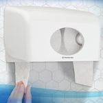 Scott Toilet Tissue 3-Ply x1800 6 Rolls x5 White Pack of 30 8558