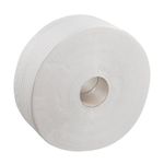 Kleenex Jumbo Toilet Roll 2-Ply 180m Long White Pack of 12 8571