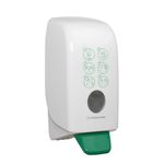 Aquarius Hand Moisturiser Dispenser for 1L Cassette Refills White 7134