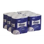 Kleenex Standard Paper Toilet Roll 4-Ply x160 Sh White Pack of 24 8484