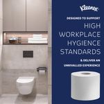 Kleenex Standard Paper Toilet Roll 4-Ply x160 Sh White Pack of 24 8484