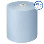 Scott Essential Paper Hand Towel Roll 1-Ply 350m Blue Pack of 6 6692