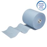 Scott Essential Paper Hand Towel Roll 1-Ply 350m Blue Pack of 6 6692