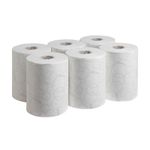 Kleenex Slimroll Paper Hand Towel Roll 2-Ply 100m White Pack of 6 6781