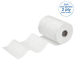 Kleenex Slimroll Paper Hand Towel Roll 2-Ply 100m White Pack of 6 6781