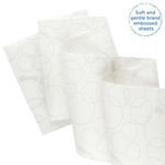 Kleenex Slimroll Paper Hand Towel Roll 2-Ply 100m White Pack of 6 6781
