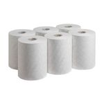 Scott Slimroll Paper Hand Towel Roll 1-Ply 190m White Pack of 6 6695
