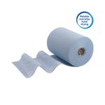 Scott Slimroll Paper Hand Towel Roll 1-Ply 190m Blue Pack of 6 6696