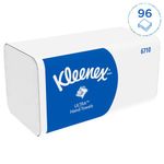 Kleenex V-Fold Paper Hand Towels 3-Ply x96 Towels Pack of 15 6710