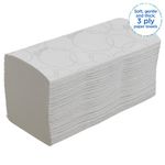 Kleenex V-Fold Paper Hand Towels 3-Ply x96 Towels Pack of 15 6710