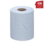 Wypall L10 Food and Hygiene Paper Roll 1-Ply x430 Blue Pack of 6 6223