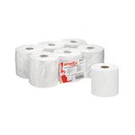 Wypall L10 Food/Hygiene Wiping Paper 1-Ply x800 White Pack of 6 7256