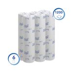 Scott Essential Couch Cover Roll 1-Ply x200 Sheets Blue Pack of 6 7370