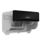 Kimberly Clark ICON Faceplate for 2 Roll Toilet Paper Disp Black 58782