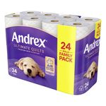 Andrex Ultimate Quilts Toilet Roll 3-Ply 115 Sh Pack of 24 4475901