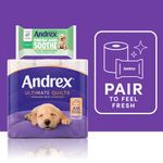 Andrex Ultimate Quilts Toilet Roll 3-Ply 115 Sh Pack of 24 4475901