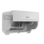 Kimberly Clark ICON Faceplate for 2 Roll Toilet Paper Disp White 58772