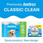 Andrex Complete Clean Mega Toilet Roll 2-Ply 290 Sh Pack of 12 4982014
