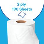 Andrex Complete Clean Mega Toilet Roll 2-Ply 290 Sh Pack of 12 4982014