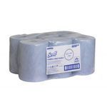 Scott Slimroll Hand Towel Roll 1-Ply 165m Long Blue Pack of 6 6658