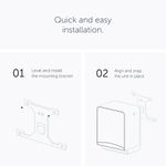 Kimberly Clark ICON Automatic Rolled Hand Towel Dispenser White 53940