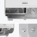 Kimberly Clark ICON 2 Roll Toilet Paper Dispenser White Mosaic 53945