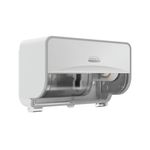 Kimberly Clark ICON 2 Roll Toilet Paper Dispenser White Mosaic 53945