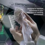 Kimtech Science Precision Wipes 1-Ply x198 Wipes White Pack of 15 7551