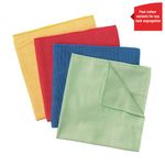 Wypall Microfibre Cloths 400x400mm Yellow Pack of 6 8394