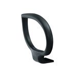 Jemini Fixed Loop Arms for use with Jemini Chairs 370x295x120mm Black (Pack of 2) KF00729