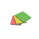 Q-Connect Quick Notes 38 x 51mm Neon (3 Pack) KF01224
