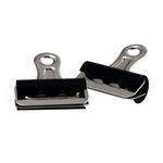 Q-Connect 32mm Black Grip Clip Pack of 10 KF01288