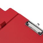 Q-Connect PVC Foldover Clipboard A4 Red KF01302
