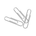Q-Connect Paperclips Plain 32mm 100 Per Box Pack of 10 KF01314Q