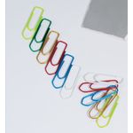 Q-Connect Paperclips Coloured 32mm (750 Pack) KF02023Q
