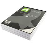 Q-Connect Feint Ruled Margin Headbound Refill Pad 400 Pages A4 (5 Pack) KF02234