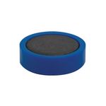 Q-Connect Magnet 25mm Blue Pack of 10 KF02640