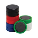 Q-Connect Assorted 25mm Magnets Pack of 10 KF02643