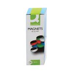 Q-Connect Assorted 25mm Magnets Pack of 10 KF02643