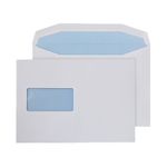 Q-Connect Machine Envelope 162x238mm Window Gummed 90gsm White (Pack of 500) KF02898