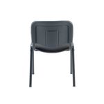 Jemini Ultra Multipurpose Stacking Chair 532x585x805mm Charcoal/Black KF03344