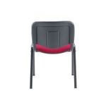 Jemini Ultra Multipurpose Stacking Chair 532x585x805mm Claret/Black KF03345