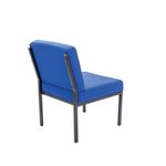 Jemini Reception Chair 520x670x800mm Blue KF04011