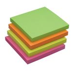 Q-Connect Quick Notes 76 x 76mm Neon (12 Pack) KF10508