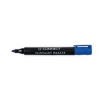 Q-Connect Flipchart Marker Bullet tip 2mm Blue Pack of 10 KF15393