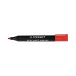 Q-Connect Flipchart Marker Bullet tip 2mm Red Pack of 10 KF15399