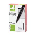 Q-Connect Flipchart Marker Bullet tip 2mm Green Pack of 10 KF15400